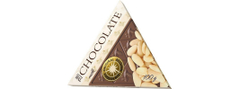 

Mléčná čokoláda s mandlemi. Obsah kakaové sušiny v čokoládě nejméně 32%.



Belgická čokoláda v zajímavém tvaru - trojúhelníku.


Vyrobeno v České republice.
