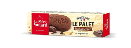 
Luxusně dobré francouzské sušenky - All chocolate French shortbread.


Opravdu čokoládové sušenky. Obsahují 64% hořkou čokoládu, která je perfektně promísena se základním těstem na máslové sušenky. 


Země výroby: Francie.

