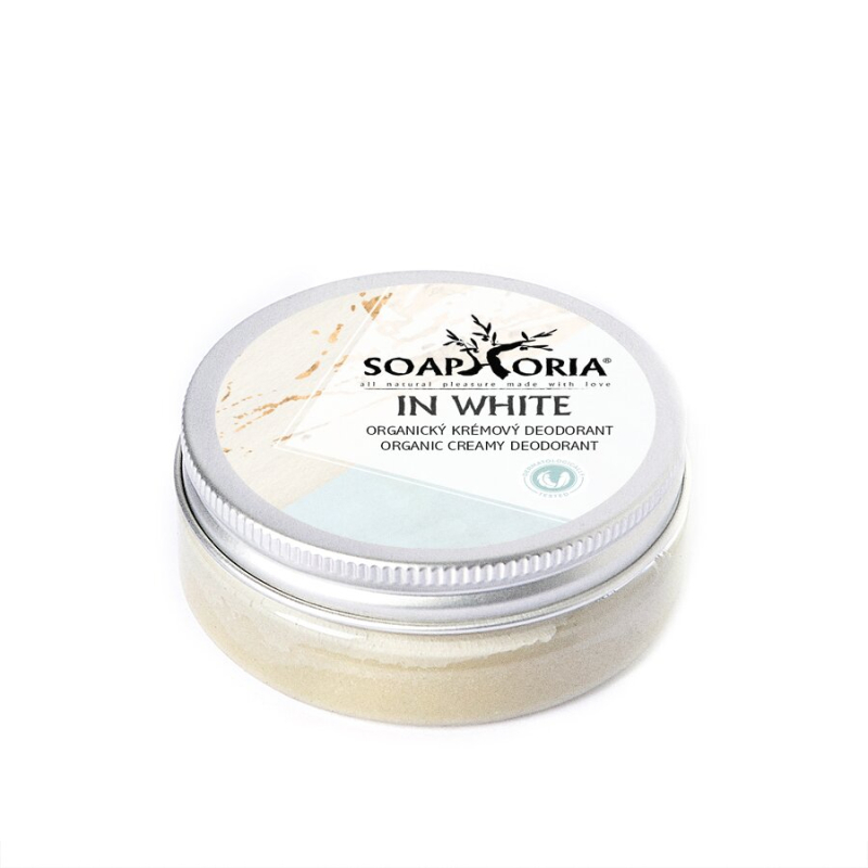 Přírodní krémový deodorant SOAPHORIA IN WHITE 50 ml