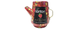 
Krásná, plechová konvička plná výborného černého čaje s jahodou a jahodovým aroma, která se skvěle hodí jako Vánoční dárek! 


Černý čaj aromatizovaný s ochucujícími částmi rostlin (kousky ovoce), sypaný.


Země výroby: Srí Lanka.
