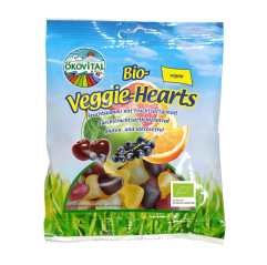 Bio želé SRDÍČKA vegan ÖKOVITAL 100 g