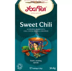 Bio Sladké chili Yogi Tea 17 x 1,8 g