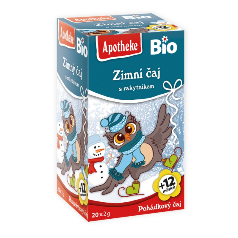 Apotheke POHÁDKOVÝ ČAJ BIO Zimní čaj s rakytníkem 20x2g - čajík pro děti od 1. roku věku