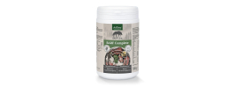 
TOP PRODUKT od předního německého výrobce Aniforte.


AniForte® BARF Complete je 100% přírodní doplněk vyvinutý speciálně pro psy, kteří jsou krmeni syrovou stravou (BARF potrava).


Přirozený zdroj minerálů a základních živin zajišťuje kompletní přísun těchto živin a zároveň tak důležitý správný poměr živin.
