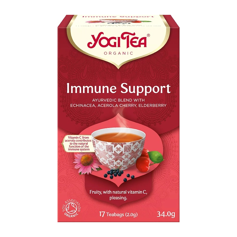 Bio Podpora imunity Yogi Tea 17 x 2 g