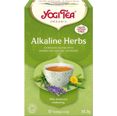 Bio Zásadité bylinky Yogi Tea 17 x 2,1 g