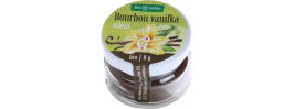
Bourbon vanilka se pěstuje pouze na ostrovech Indického oceánu a je ceněna pro svou výraznou příjemnou vůni danou přirozeně vysokým obsahem vonné látky vanilinu.


Přidáváme špetku do desertů, pudinků, sladkého pečiva, jogurtů či krémů.


Výrobek je certifikován u kontrolní organizace ABCERT AG, registrační číslo CZ-BIO-002.
