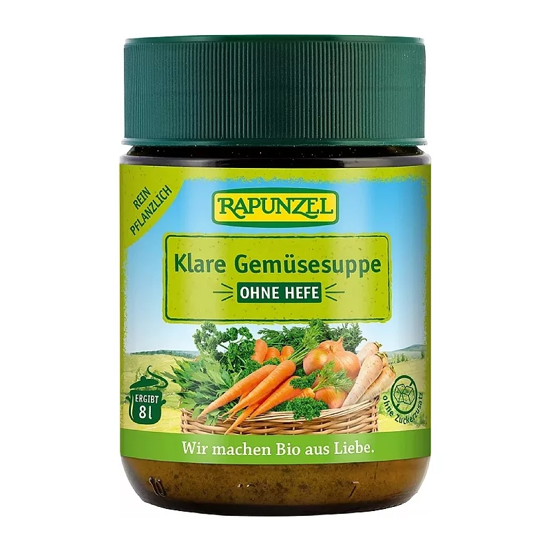 Bio zeleninový vývar bez droždí RAPUNZEL 160 g