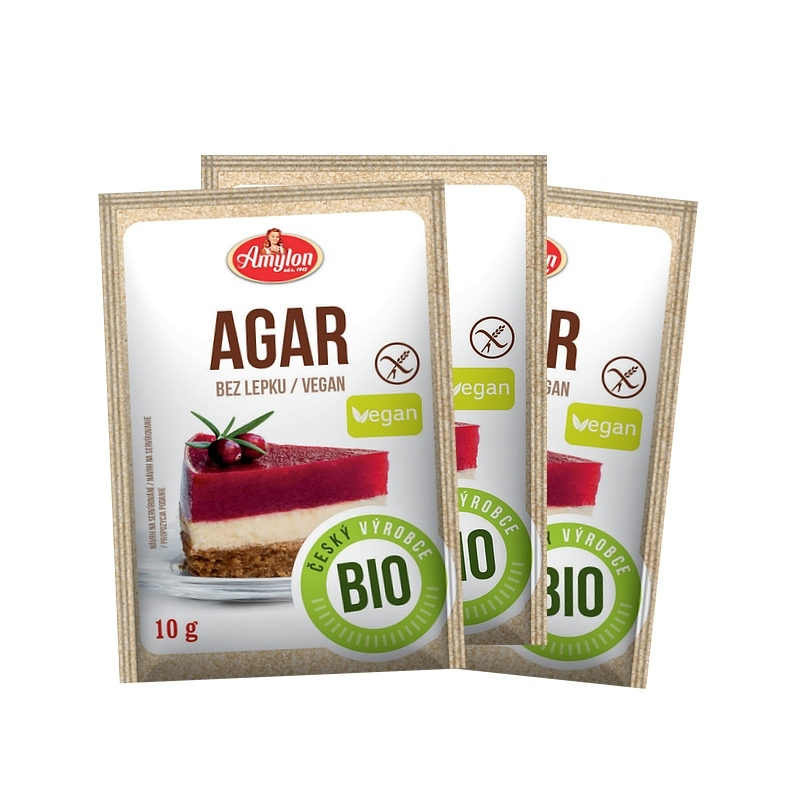 BIO Agar výhodné balení 3 ks Amylon 30 g