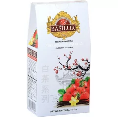 Bílý čaj - White Tea Strawberry Vanilla BASILUR 100 g