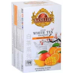 Bílý čaj - White Tea Mango Orange BASILUR 20 x 1,5 g