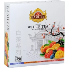 Bílý čaj - White Tea Assorted BASILUR 40 x 1,5 g