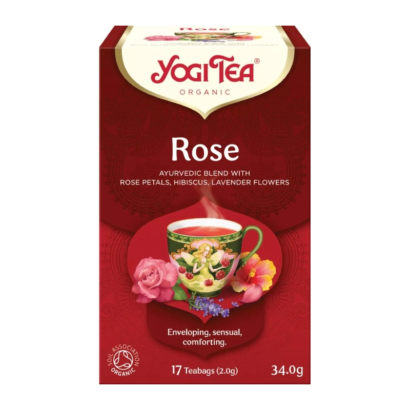 Bio Růže Yogi Tea 17 x 2 g