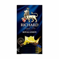 Černý čaj - Royal Lemon Richard 25 sáčků