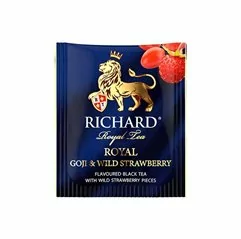 Černý čaj - Goji Wild Strawberry Richard 25 sáčků