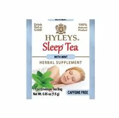 Bylinný čaj Pro podporu spánku - Sleep Tea Herbal Supplement Mint HYLEYS 25x1,5g