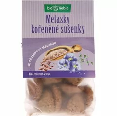 Bio MELASKY - celozrnné sušenky s melasou bio*nebio 130 g