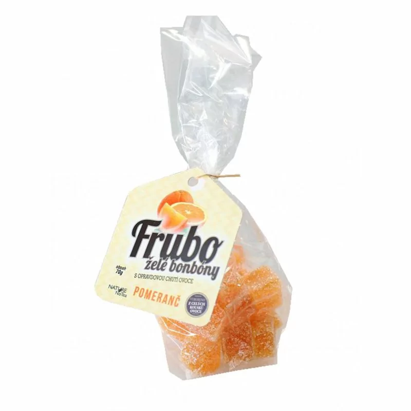 Želé bonbony Frubo Pomeranč 70 g