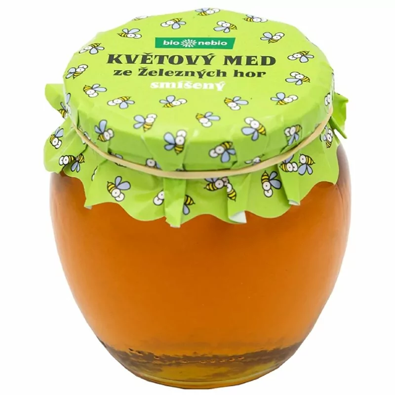 Květový med ze Železných hor smíšený bio*nebio 650 g