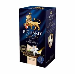 Černý čaj - RICHARD Royal Black Jasmine 25 sáčků