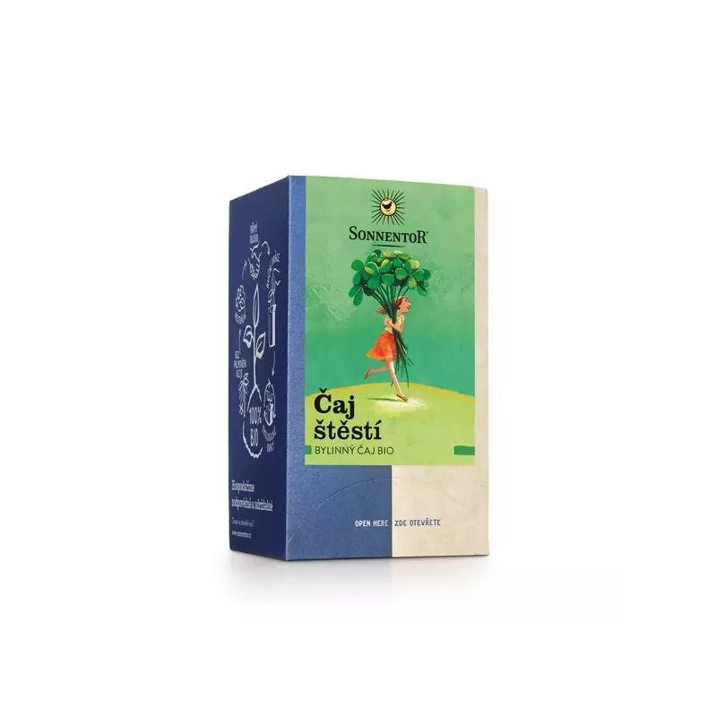 BIO bylinný čaj - Čaj štěstí Sonnentor 27 g / 18 sáčků