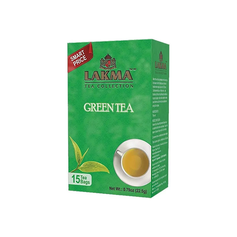 Zelený čaj - LAKMA Green Tea nepřebal 15x1,5g