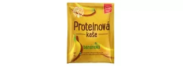 
Proteinová kaše banánová obsahuje na jednu porci 17 g bílkovin - z kvalitního syrovátkového proteinového koncentrátu. Má vysoký obsah vlákniny a nízký obsah nasycených tuků. Je bez palmového tuku.


Připravte si chutnou zdravou snídani nebo svačinu s vysokým obsahem bílkovin, které přispívají k růstu a udržení svalové hmoty a také k udržení normálního stavu kostí – při vyšším příjmu bílkovin ze stravy dochází k nižšímu slábnutí kostí při stárnutí. Pro zachování pevného zdraví je nutné dodržovat zásady zdravého životního stylu a konzumovat zdravou a vyváženou stravu.


Sypká směs na přípravu Proteinové kaše banánové.


Vyrobeno v České republice.

