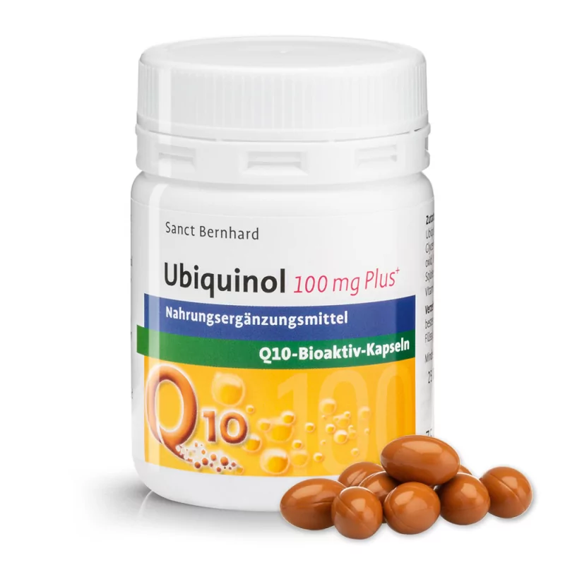 Ubiquinol 100 mg Q10 Bioaktiv PLUS 75 kapslí