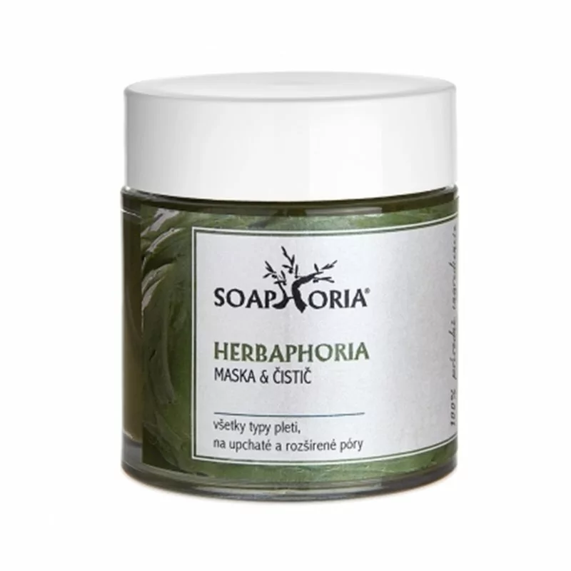 Herbaphoria - pleťová maska & čistič Soaphoria 100 ml - Minimální trvanlivost do 22.12.2023