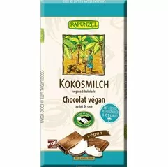 Bio vegan čokoláda kokosové mléko RAPUNZEL 80 g