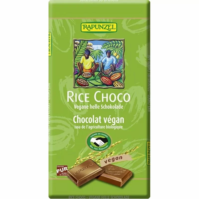 Bio rýžová čokoláda RAPUNZEL 100 g