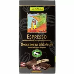 Bio hořká čokoláda Espresso RAPUNZEL 80 g