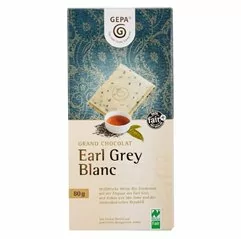 BIO Čokoláda Earl Grey bílá GEPA 80 g