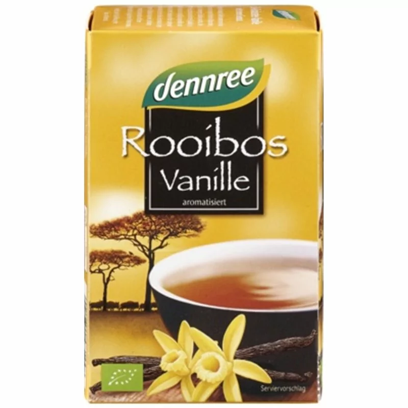 BIO Dennree Rooibos vanilkový čaj 20 x 1,5 g