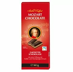 Mozart Chocolate - hořká čokoláda Maître Truffout 143 g