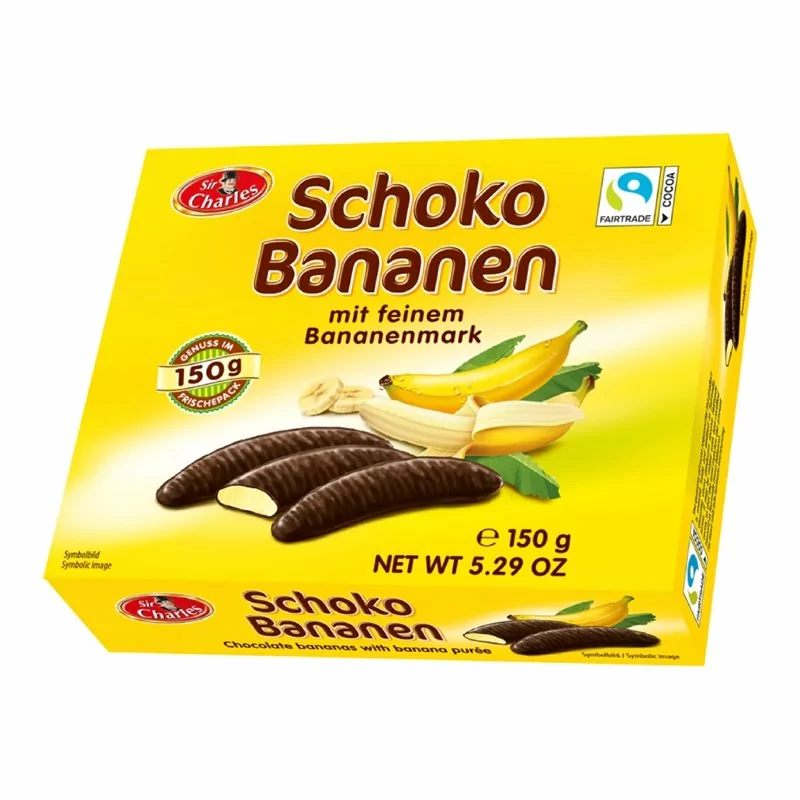 Banánky v čokoládě Sir Charles 150 g