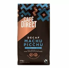 Machu Picchu výběrová káva SCA 82 mletá bez kofeinu 227 g