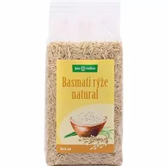 Bio rýže basmati natural bio*nebio 500 g - Minimální trvanhlivost do 24.11.2023