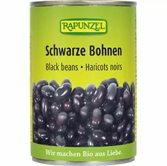 Bio černé fazole sterilované RAPUNZEL 400 g