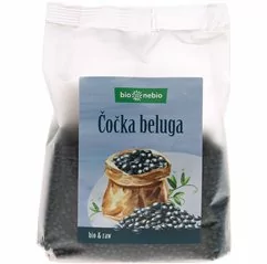 Bio černá čočka beluga bio*nebio 300 g - Minimální trvanlivost do 25.01.2024