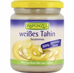 Bio bílé tahini: 100% sezamová pasta RAPUNZEL 250 g - Minimální trvanlivost do 05.01.2024