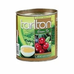 Zelený čaj sypaný - TARLTON / Green Cranberry dóza 100 g