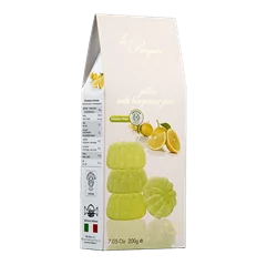 Le Preziose želatinové bonbóny s ovocnou šťávou z bergamotu 200 g