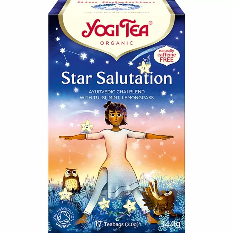 Bio Pozdrav hvězdám Yogi Tea 17 x 1,9 g