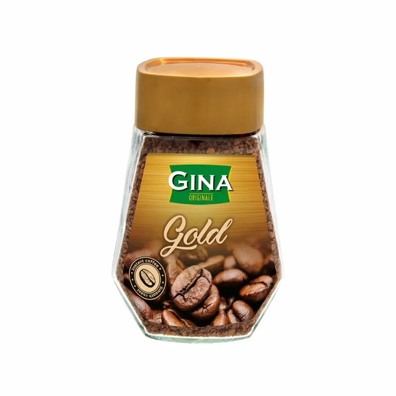 Instantní káva ve skle GINA Gold 100 g