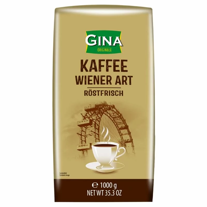 Vídeňská zrnková káva GINA 1 kg