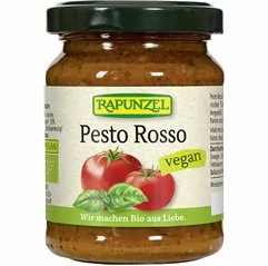 Bio pesto rosso RAPUNZEL 120 g - Minimální trvanlivost do 24.03.2024