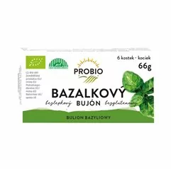 BIO PROBIO Bujon bazalkový - kostky 6 x 0,5 l 66 g - Minimální trvanlivost do 18.05.2024