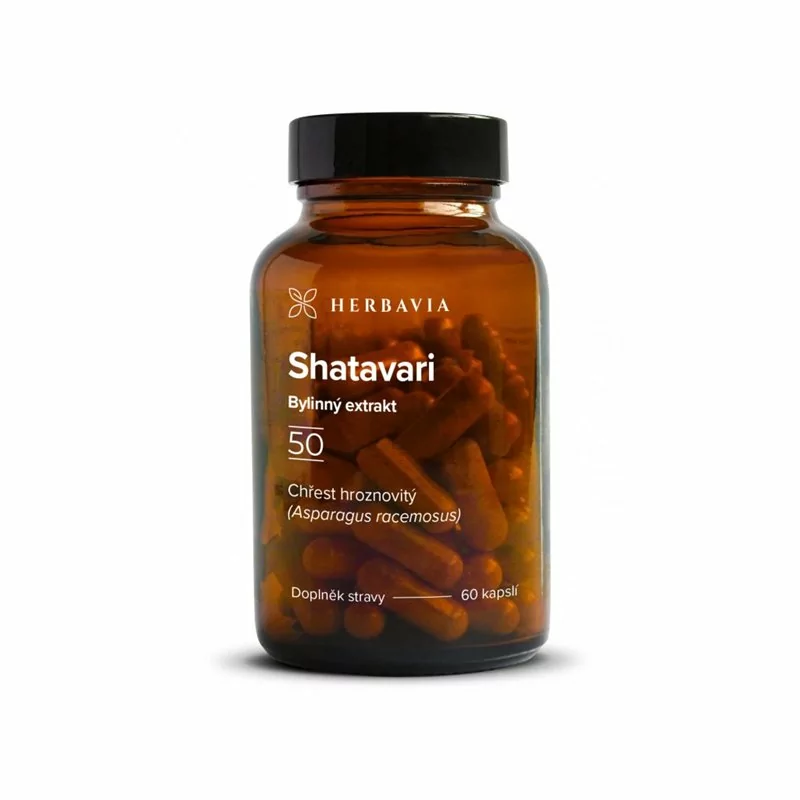 Shatavari extrakt 700 mg 60 kapslí