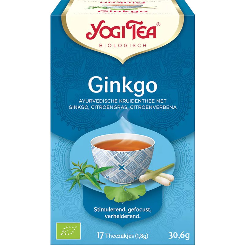 Bio Ginko Yogi Tea 17 x 1,8 g